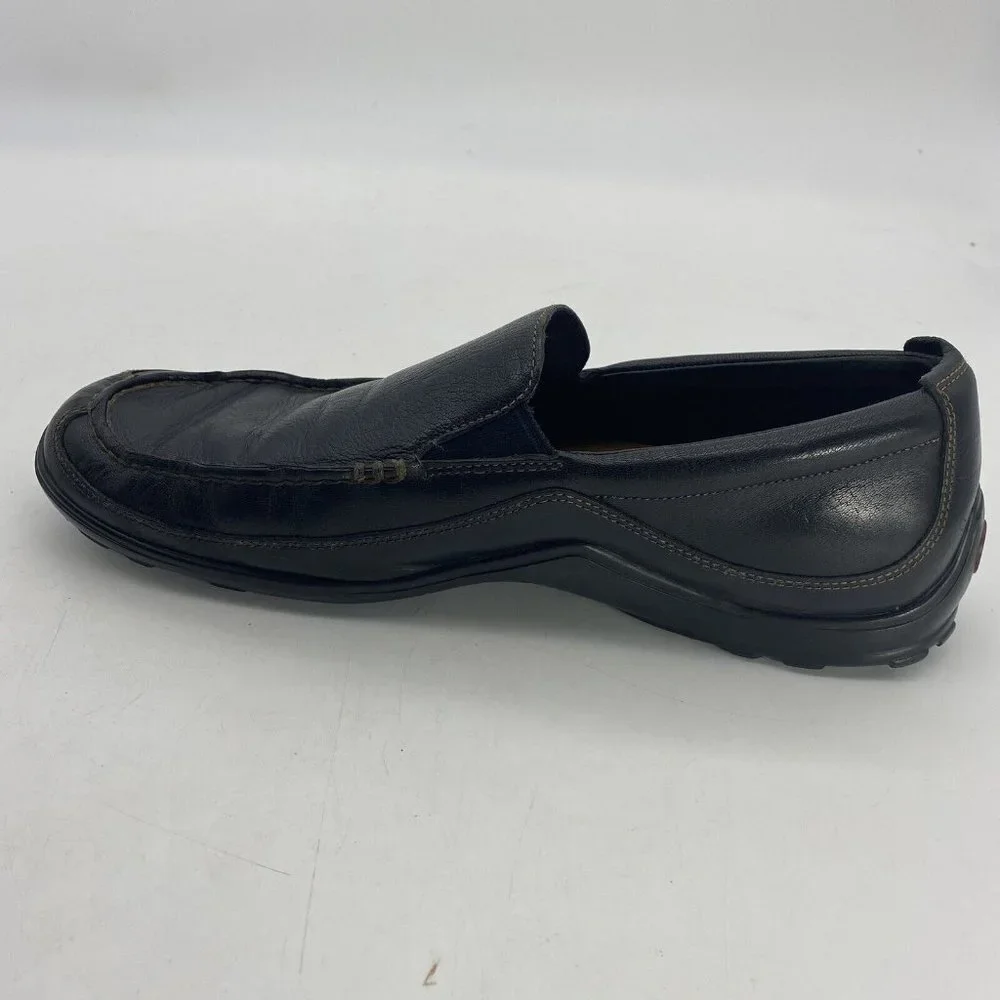 Cole Haan Shoes Mens Loafers 11 M Leather Tucker Venetian Slip On C03557 Black‎
